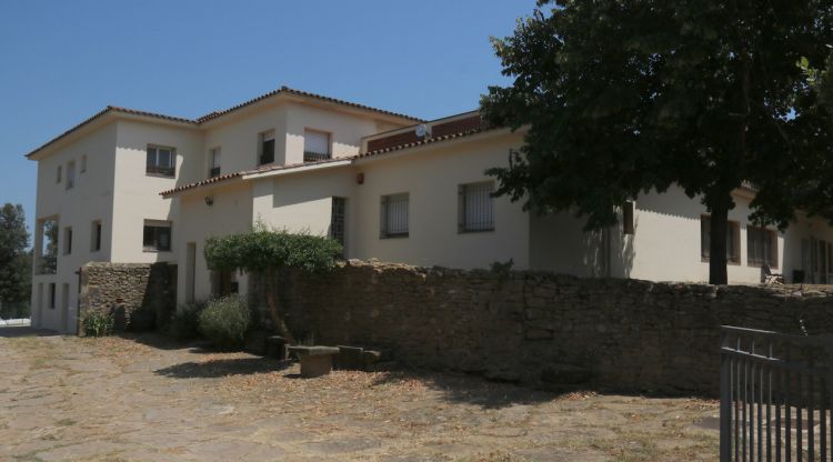 La casa de colònies on estava ubicat el centre de menors l'Estany de Sant Gregori. ACN