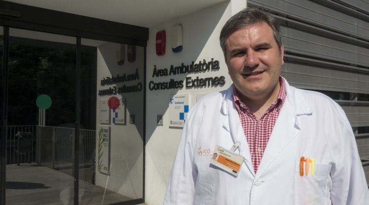 L'oncòleg mèdic de l’ICO Girona, director científic del Grup OncoGir-PRO de l’IDIBGI i investigador col·laborador en l’estudi, Joaquim Bosch