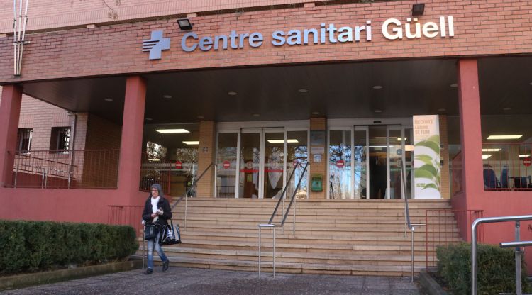 Pla general de la façana del CUAP Güell de Girona. ACN