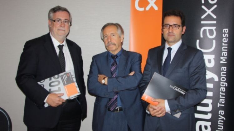 D'esquerra a dreta: Xavier Segura, Josep Oliver i Josep Maria González © ACN