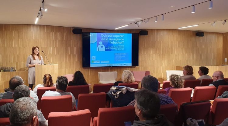 Ponència a la I Jornada de Pacients amb Obesitat de les comarques de Girona