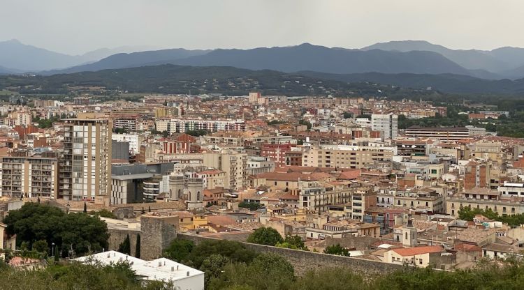 Vista de general de Girona. M. Estarriola