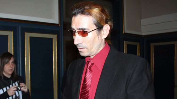 L'acusat, Carlos M. M., entrant al judici © ACN