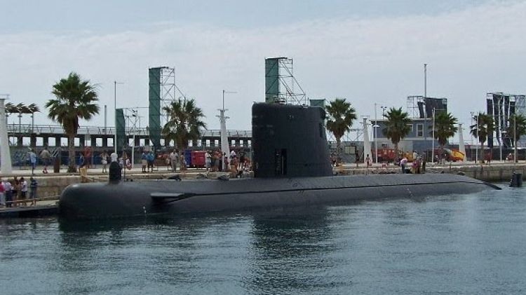 El submarí Tramuntana arribarà al port de Palamós © AG