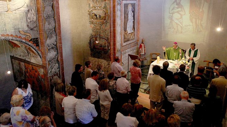 L'església de Sant Climent de Talltorta de Bolvir ja pot tornar a acollir cerimònies © ACN