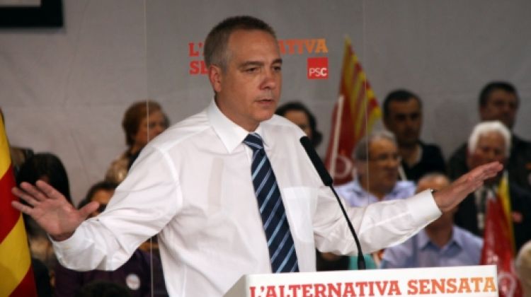El candidat del PSC, Pere Navarro © ACN