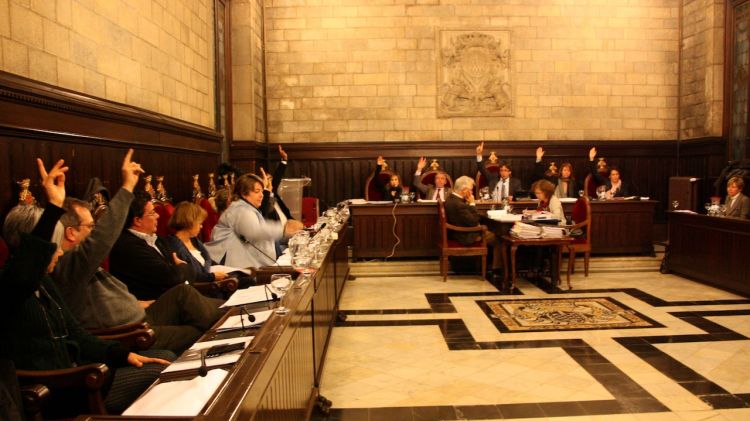 Ple de l'Ajuntament de Girona del desembre de l'any passat