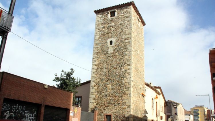 La Masia de la Farga o Torre de Sant Dionís de Salt © ACN