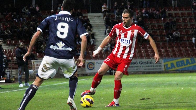 Els gironins van véncer per 3-1 en el partit d'anada a Montilivi © Cristina Guixeras/LaJornada.cat