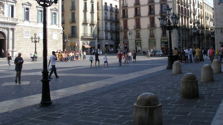 Plaça Sant Jaume de Barcelona © AG