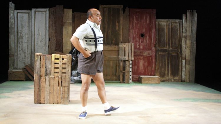 L'actor Pep Vila és l'únic intèrpret de 'Manyac, Manyac' © ACN