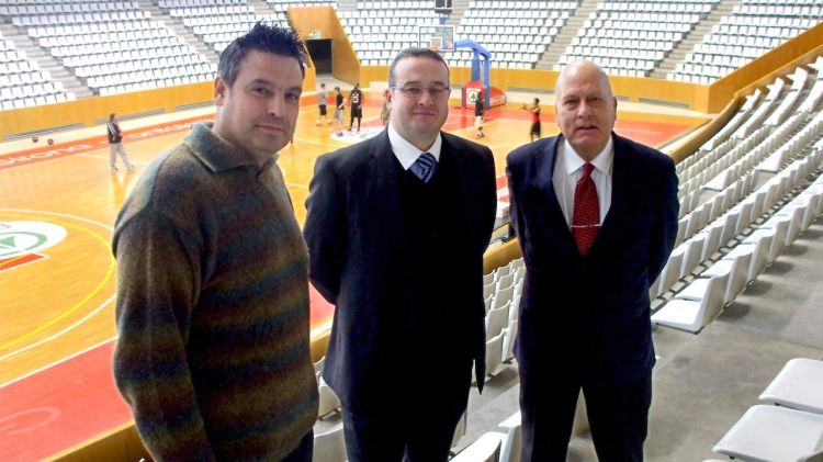 Xavier Santaló, Llorenç Biargé i Xavier Fernàndez