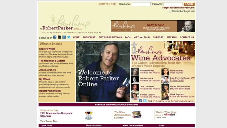 Captura de pantalla del seu web