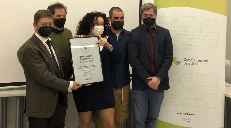 L'empresa Blaudeblaus de Tossa de Mar, premi a la millor iniciativa emprenedora de la Selva