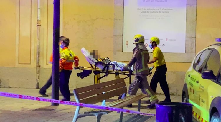 Divuit persones ferides en una explosió a la Casa de Cultura de Girona